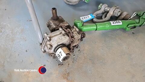 PTO drive pump for hedge cutter