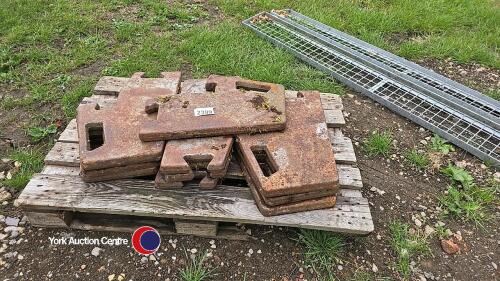 10 x Ford front weights