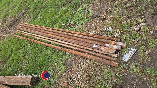 Bundle of shop soiled lengths of PTO shafts