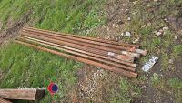 Bundle of shop soiled lengths of PTO shafts