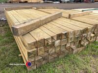 Timber - approx 118in x 3in half cuts - 3