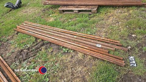 Bundle of shop soiled lengths of PTO shafts