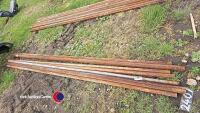 Bundle of shop soiled lengths of PTO shafts