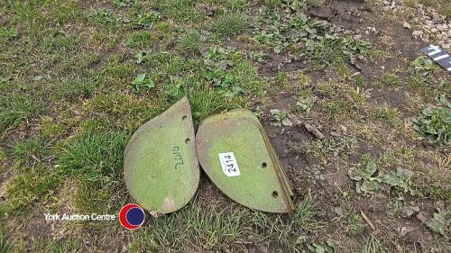 Dowdeswell skimmer mouldboards x8