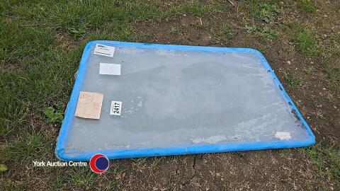 Ford tractor rear window part number 81885338