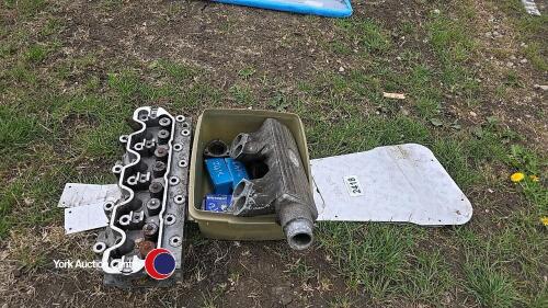 Land rover defender parts , alloy wing tops, steering uj,s