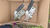 2 x Bradley doublelock 3500kg 50mm ball couplings - 2
