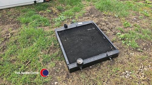 Unused engine radiator