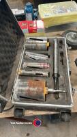 Holesaw kit and 110v Makita grinder - 3