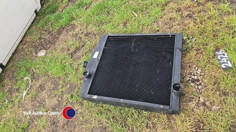 Unused vehicle radiator