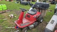 Honda ride on mower with back box (non runner), complete, key in office - 2