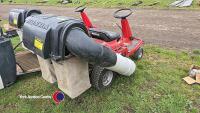 Honda ride on mower with back box (non runner), complete, key in office - 3