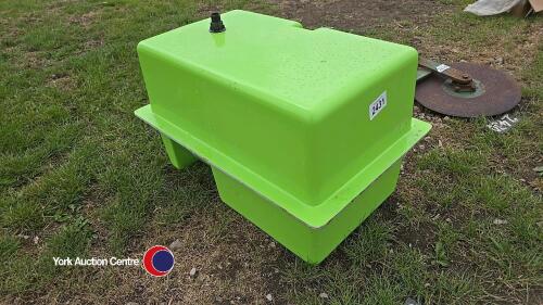 Sprayer wash tank