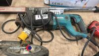 Makita 110v reciprocating saw good order - 2