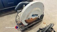 Evolution 100V chop saw