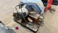Evolution 100V chop saw - 2