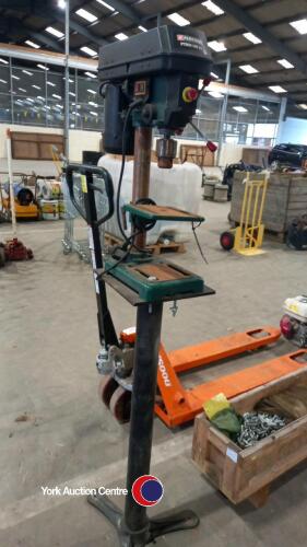 Parkside PTBM500A1 pillar drill with stand, 240v