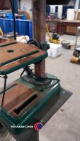 Parkside PTBM500A1 pillar drill with stand, 240v - 8