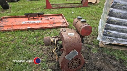 Lister petrol engine<br/>Lister petrol engine