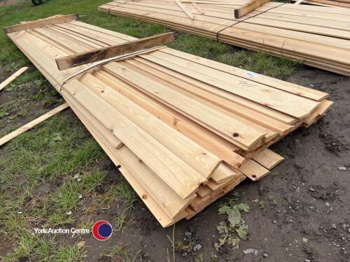 Timber - approx 165.5in x 4in edged