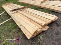 Timber - approx 165.5in x 4in edged
