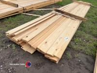 Timber - approx 165.5in x 4in edged - 2