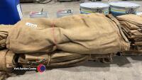 20 x hessian grain sacks, stored dry away form vermin - 2