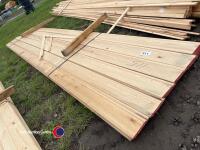 Timber - approx 153.5in x 6in skirting - 3