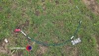 JCB back hoe locking catch cable (new) - 2