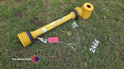 Walter shield complete pto guard (new) for various implements.
