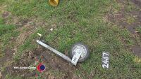 Indespension trailer jockey wheel