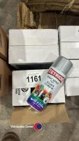 12 x silver spray paint