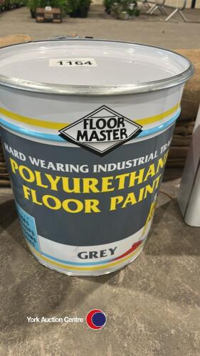 Grey floor paint