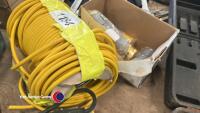 Reel of 110v cable and box of sockets - 3