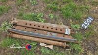 2 x Ferguson 9 hole bars and stays