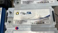 Varta starter battery, 190amp