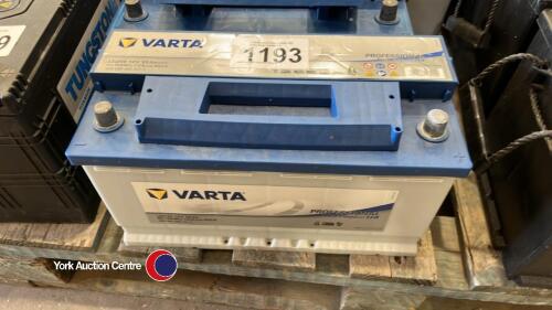 Varta starter battery, 95amp