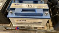 Varta starter battery, 95amp