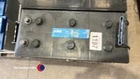 Exide starter battery, 180amp