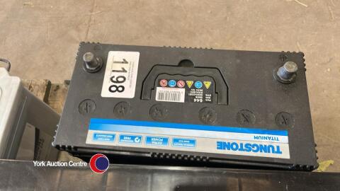 Tungstone starter battery, 96amp