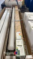 6 x new luceco 21watt 4ft led lights with IP65 rating - 2