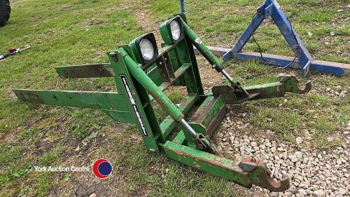 Farmforce tractor front linkage removed from John Deere 3350
