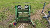 Farmforce tractor front linkage removed from John Deere 3350 - 3