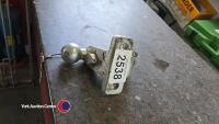 HD towbar ball/jaw with pin, new