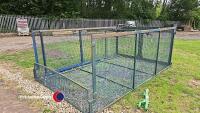 Transit cage top with rear doors and side access door - 3