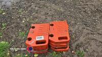 8 x David Brown front weights