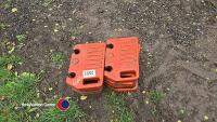 8 x David Brown front weights - 2