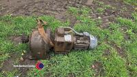 Electric motor and reduction motor ex Tong grader (spares now on)