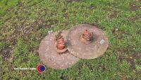 Pair of discs suit subsoiler