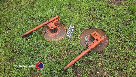Pair of marker discs